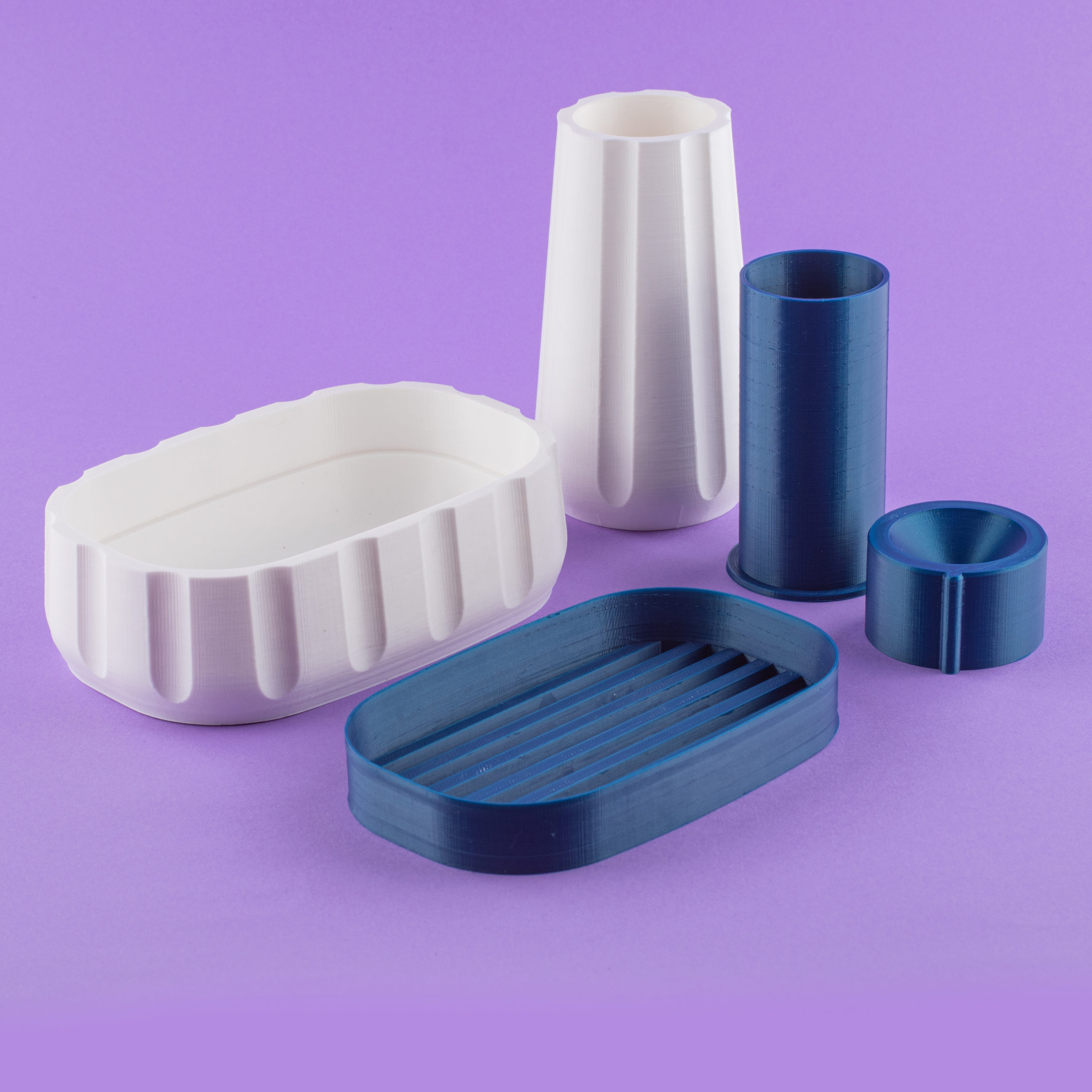 Magnum: 3D Printable Bathroom Set, by Dindie